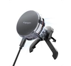 SPIGEN ESSENTIAL PELTIER EV25MFAQ autós tartó (szellőzőre, állítható, 15W, LED jelzés, wireless, Mag