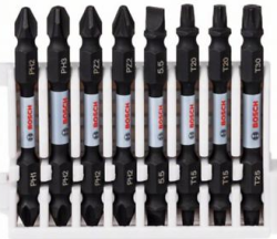 Bosch Impact Control kétvégű vegyes csavarbit csomag  - 8 db (2608522344)