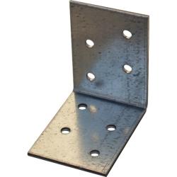 DMX sarokösszekötő lemez perf.  80 x 80 x 60 / 2 mm horganyzott (3217426)