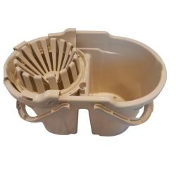 Felmosó vödör gurulós, csavaró szitával  (760)