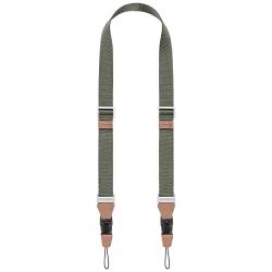 K&F Concept lapos nyakpánt, 3,2cm x 100-160cm, zöld (KF-13-115V3)