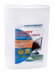 Esperanza ES106 LCD/TFT nedves tisztítókendő, 100 db