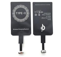 Wireless töltő adapter (hosszított fej, fogadóegység, gyorstöltő, Type-C töltőcsatlakozó, Qi)