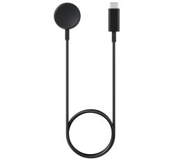 Samsung asztali töltő Type-C (2A, wireless, mágneses, 80cm, Samsung Watch töltő) FEKETE