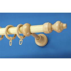 Rúdkarnis fa natúr d=28mm 120cm (tartozékkal) (3704025)