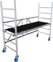 Krause Monto ProTec XS System alumínium összecsukható állvány, 2,9 m (942104)