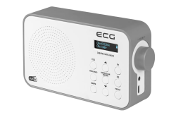 ECG DAB+/FM rádió (RD-110-DAB-White)