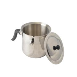 Perfect Home duplafalú tejforraló fedővel (11832)