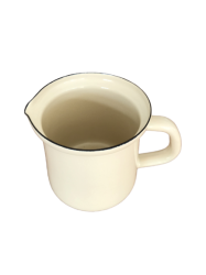 Bonyhádi zománcozott kávékiöntő 3,5 dl