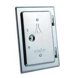 Kéményajtó 120x180 mm horganyzott merevített (13486)