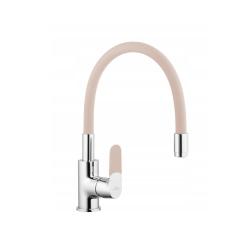 Invena Joga mosogató csaptelep bézs flexibilis kifolyóval (IVN_BZ-32-L03-C)