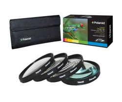 Polaroid makrószett + 4 db-os szűrőtok, 37 mm (P-PLFILDCCL37)