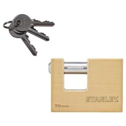 Stanley S742-026 négyszögletes tömör rézlakat, 70mm