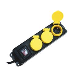 Home hálózati elosztó, kapcsolós (NVO 03K-5/BK/1,5)