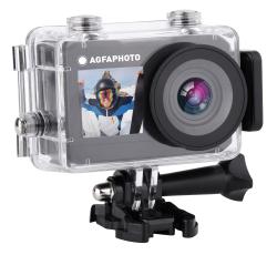 AgfaPhoto Realimove AC7000BK akciókamera, 2,7K, 120°, wifi, 30m-ig vízálló tok, dupla kijelző (AG-AC