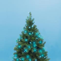 Home LED-es fényfüzér, türkiz 8 m (KII 100/T)