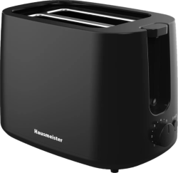 Hausmeister HM 6562B kétszeletes fekete kenyérpirító, 750W
