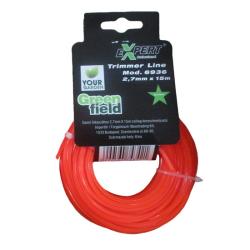 Fűnyíródamil 15 m csillag 2,7 mm (6111438)