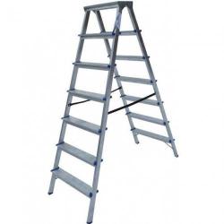 Két oldalt járható alu létra 2 x 7 fokos (10724)