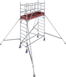 Krause Monto ProTec 1000 System alumínium gurulóállvány, 4,2 m (949530)