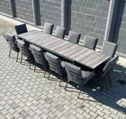 Mumbai bővíthető kerti étkezőgarnitúra 13 részes (60706,5807)