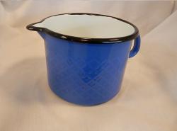 Bonyhádi zománcozott tejforraló csőrös 14 cm