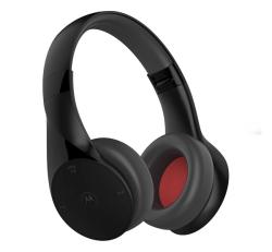 Motorola XT500 bluetooth fejhallgató SZTEREO (v4.1, mikrofon, összehajtható, IP54, cseppálló) FEKETE