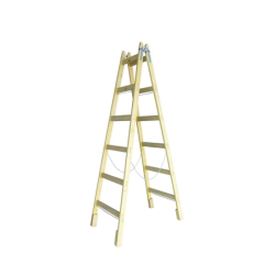 Fa létra, erősített 4 fokos (13626)