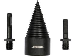 Vorel hasítóék fához, kúpos, adapterrel 45mm (TOY-22591)