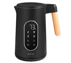 ECG Smart Black elektromos vízforraló, 1700W (RK-1799BK)