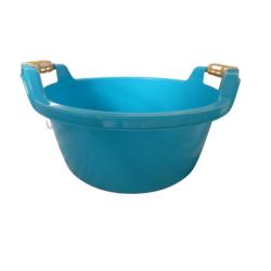 Fogantyús műanyag lavór, 20 l, kék (1405)