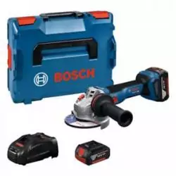 Bosch GWS 18V-11 S akkus sarokcsiszoló szettben, L-BOXX136 tárolóban (06019N4002)