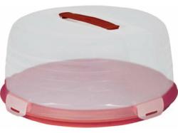 Curver kerek tortabúra átlátszó/bordó (172569)