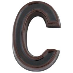 SB  kerámia házszám C betű barna 12cm (3970033)