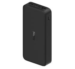 Xiaomi Mi PowerBank Dual vésztöltő 2 USB+Type-C+microUSB aljzat (20000mAh, 18W, gyorstöltő) FEKETE