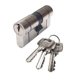 Elzett zárbetét 758  25/25mm fúrásvédett 3 kulcs nikkel (3286730)