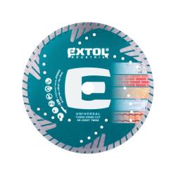 Extol Industrial gyémántvágó TURBO ipari korong 230×22,2×2,6mm (8703065)