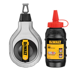 Dewalt kicsapó zsinór vörös krétaporral (DWHT47408-0)