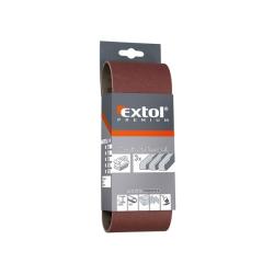 Extol Premium csiszolószalag 3 db, 75×53 mm, P60 (8803526)