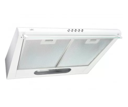 SLX SHA 50 W páraelszívó 50 cm, fehér, alumínium zsírszűrővel