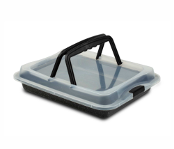 Nava Nature tapadásmentes sütőedény fedővel, 40cm (10-103-151)