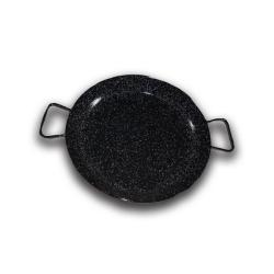 Garcima 26 cm-es zománcozott paella sütőtál, szeletsütő