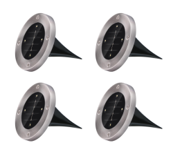 Grundig Solar kerti spot lámpa leszúrható, 4db (SOL261355)