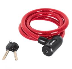 HERMEX CB-15 kulcsos kerékpár lakat, 120 cm (T43920)