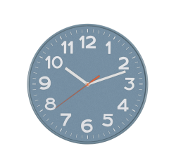 Home fali óra, 30cm, kék (AWC300BL)