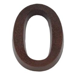 SB  alumínium házszám 0 barna 11cm (3970040)