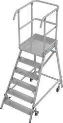 Krause Stabilo egy oldalon járható gurítható dobogó, 1x6 (821041)