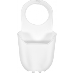 Vorel szilikonos mosogatószivacs tartó, fehér (TOY-74786)