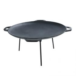 Perfect Home öntöttvas grill tárcsa - boronatárcsa 50 cm 4 füllel (14791)