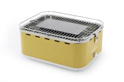 Barbecook faszenes asztali grill Carlo sárga